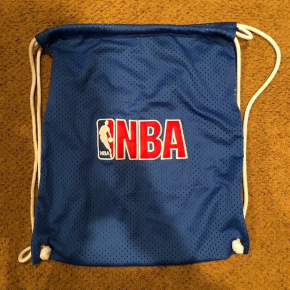 nba logo backpack